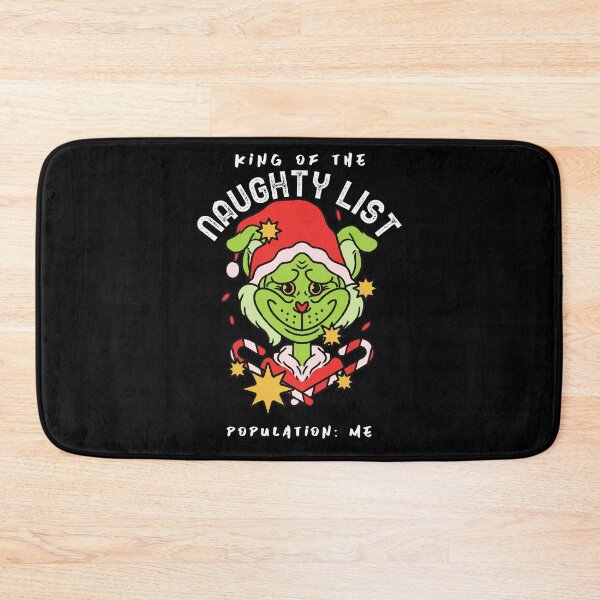 Item preview, King of The Naughty List Population: Me designed and sold by crazydotdesigns.
