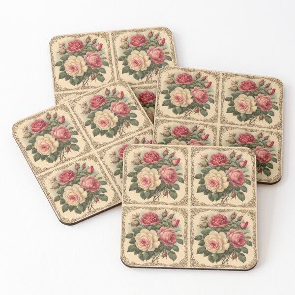 Item preview, Vintage Roses Patterns Victorian Style designed and sold by danaJG.