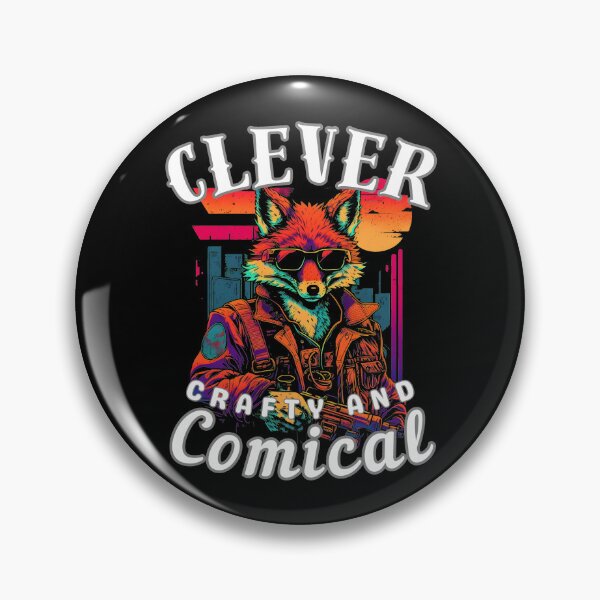 Item preview, Clever, Crafty, And Comical designed and sold by FoxVibes.