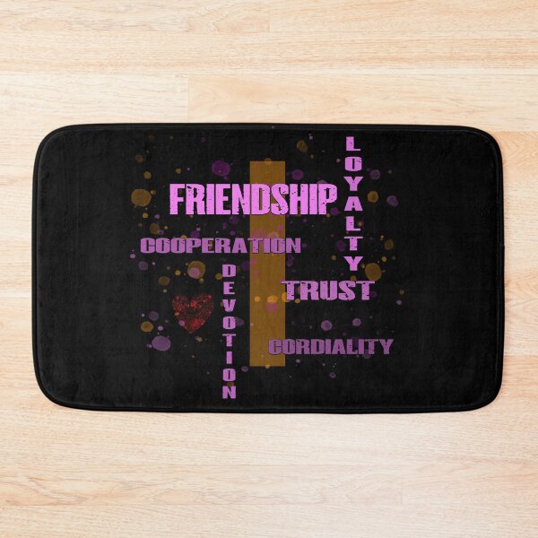 Item preview, FRIENDSHIP, LOYALTY, TRUST, COOPERATION, CORDIALITY, DEVOTION designed and sold by CrisMor-Art.