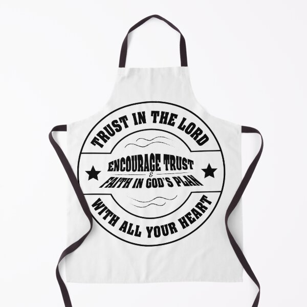 Item preview, Trust in the Lord with All Your Heart bible verse T-shirt and sticer designed and sold by Billium Halder.