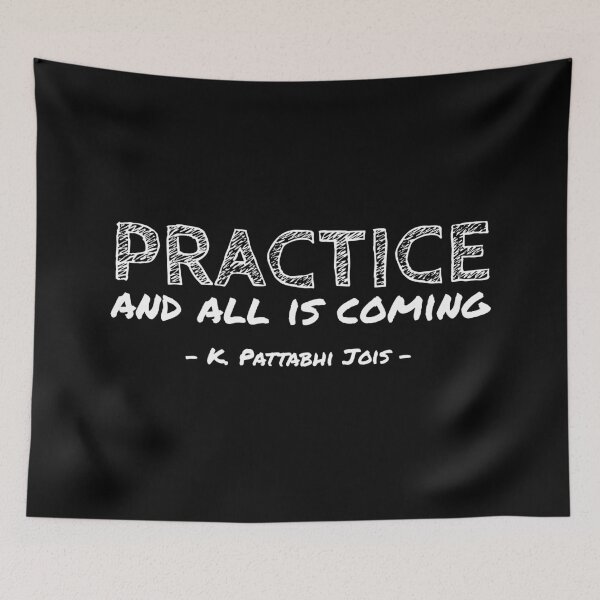 Item preview, Practice and all is coming | Ashtanga timeless mantra designed and sold by savasanaqueen.