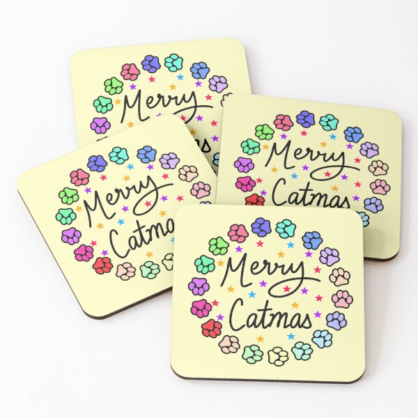 Item preview, Feline merry catmas lover designed and sold by Quacktails.