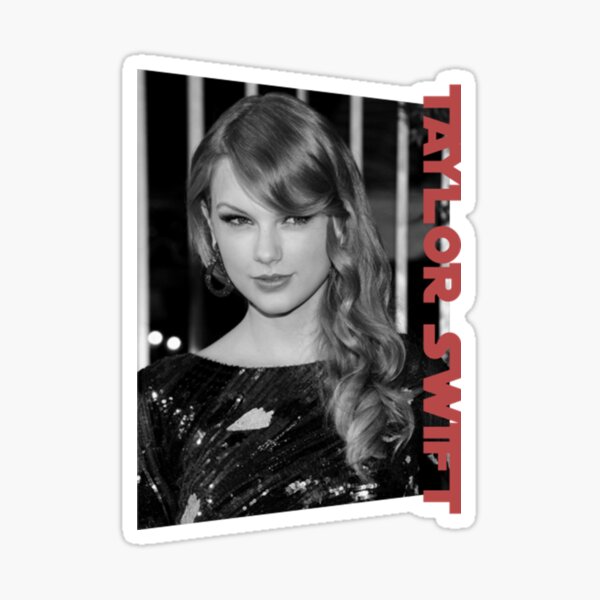 Taylor Swift August Vinyl Sticker Beautiful And Refined Glossy Evermore  Stickers Taylor Swift