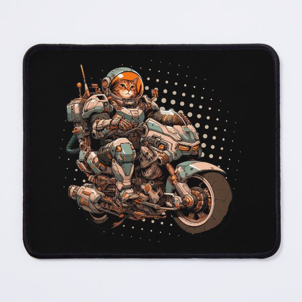 Item preview, Cat slave -  cat riding a mech scooter designed and sold by mamacub.