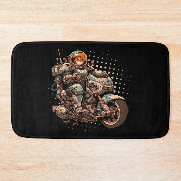 Item preview, Cat slave -  cat riding a mech scooter designed and sold by mamacub.