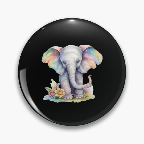 Item preview, Elephant Portrait designed and sold by ElephantVibes.