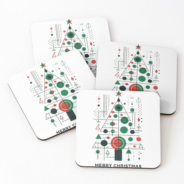 Item preview, Christmas tree abstract art designed and sold by peno-.