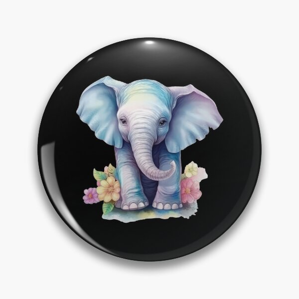 Item preview, Elephant Portrait designed and sold by ElephantVibes.