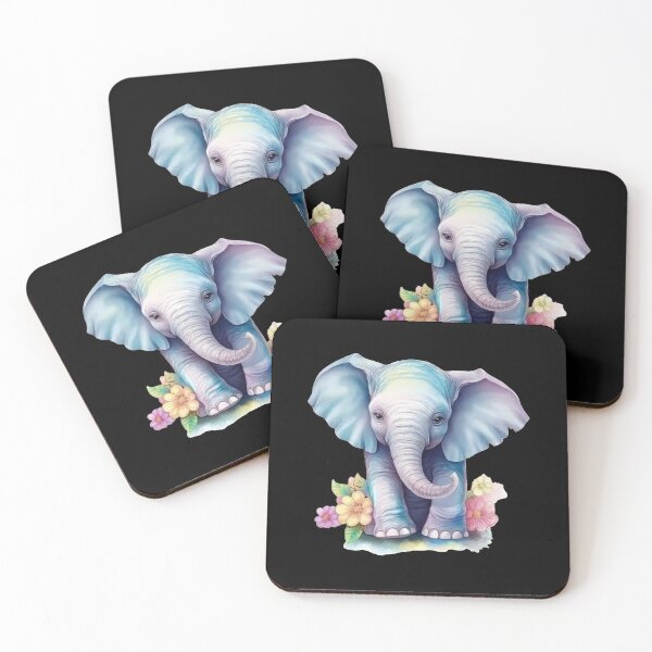 Item preview, Elephant Portrait designed and sold by ElephantVibes.