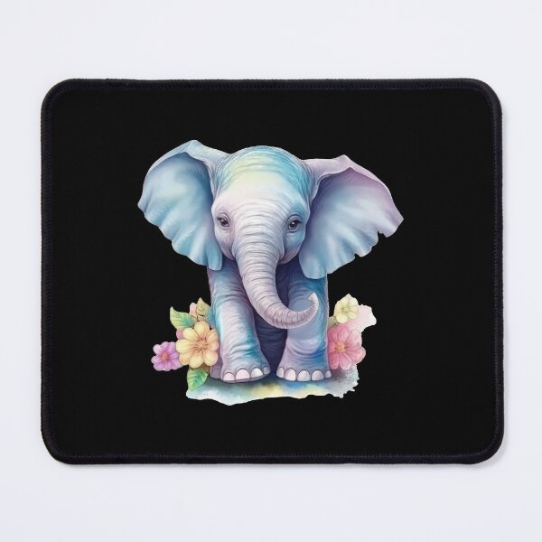 Item preview, Elephant Portrait designed and sold by ElephantVibes.
