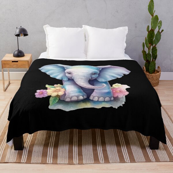 Item preview, Elephant Portrait designed and sold by ElephantVibes.