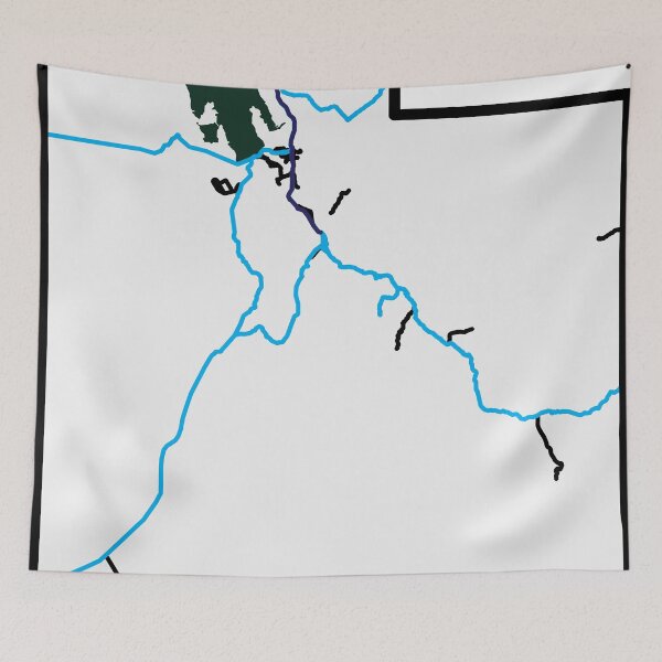 Item preview, The rail network of Utah designed and sold by eyezakm.