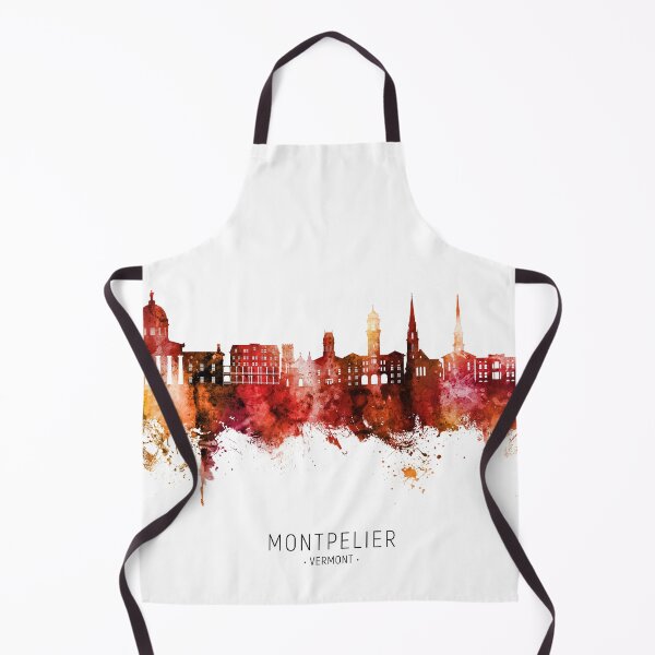 Item preview, Montpelier Vermont Skyline designed and sold by ArtPrints.