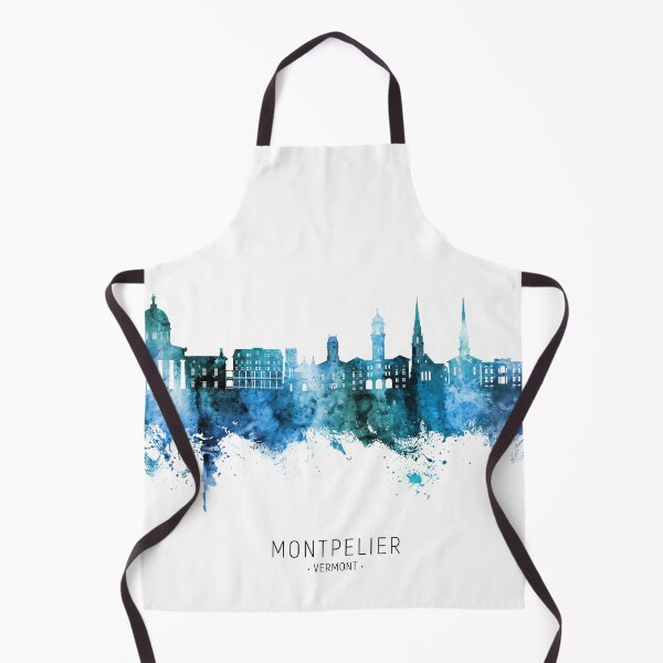 Item preview, Montpelier Vermont Skyline designed and sold by ArtPrints.