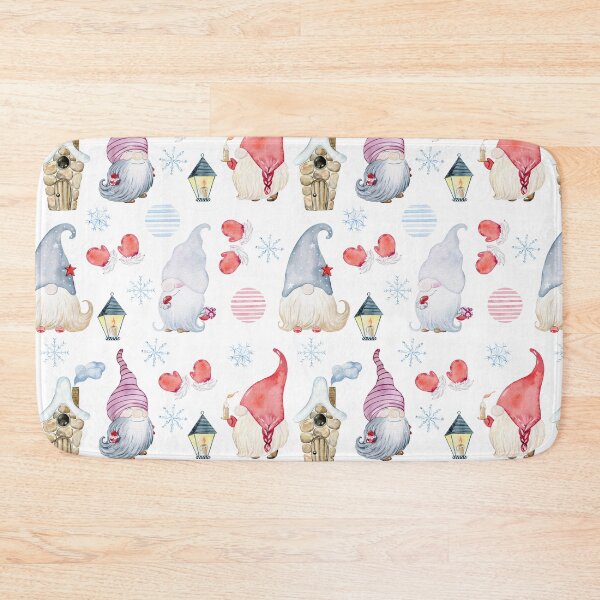 Artikelvorschau, Watercolor christmas cute gnomes entworfen und verkauft von tapilipa.