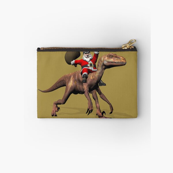 Item preview, Santa Claus Riding On Deinonychus designed and sold by Mythos57.
