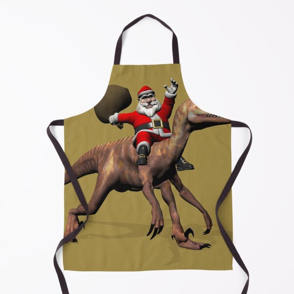 Item preview, Santa Claus Riding On Deinonychus designed and sold by Mythos57.
