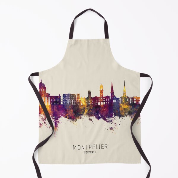 Item preview, Montpelier Vermont Skyline designed and sold by ArtPrints.