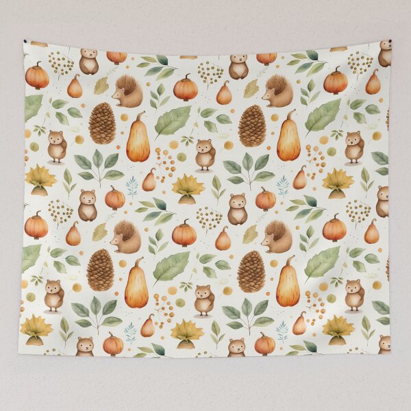 Item preview, Thanksgiving Fall Hedgehog designed and sold by Mindterest.