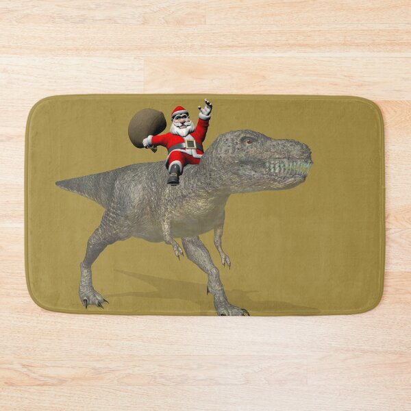 Item preview, Santa Claus Riding A Trex designed and sold by Mythos57.