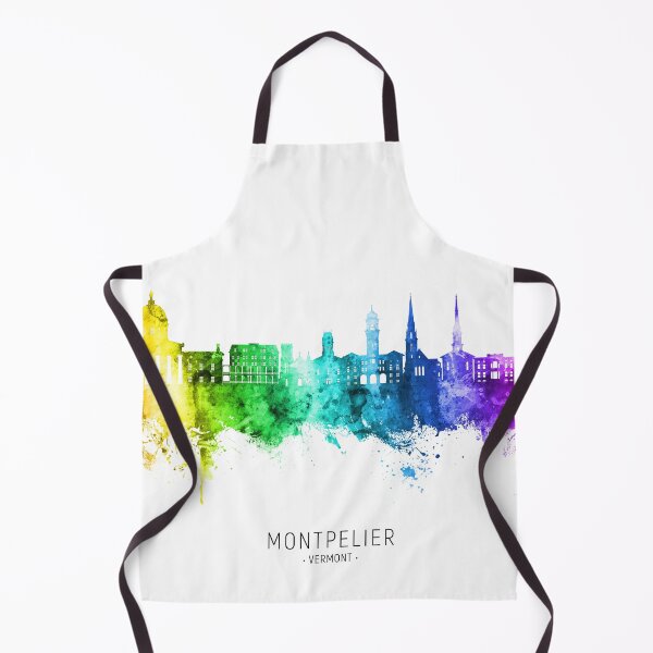 Item preview, Montpelier Vermont Skyline designed and sold by ArtPrints.