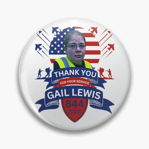 Aperçu de l'œuvre Merci pour votre service Gail Lewis TikTok créée et vendue par WestonVegas.