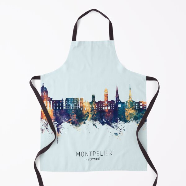Item preview, Montpelier Vermont Skyline designed and sold by ArtPrints.