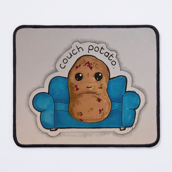 Item preview, Couch potato! designed and sold by ZombiePingu.