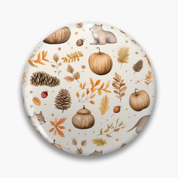 Item preview, Thanksgiving Fall Acorn Fox designed and sold by Mindterest.