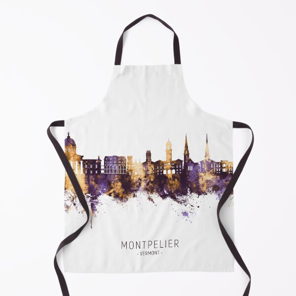 Item preview, Montpelier Vermont Skyline designed and sold by ArtPrints.