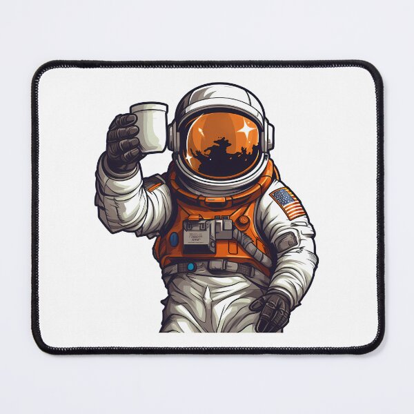 Item preview, Astronaut Holding Coffee designed and sold by KD Merch.