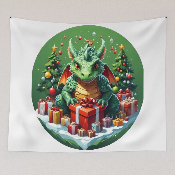 Item preview, dragon santa designed and sold by wplamkung.