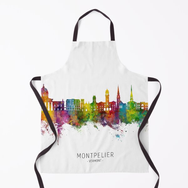 Item preview, Montpelier Vermont Skyline designed and sold by ArtPrints.