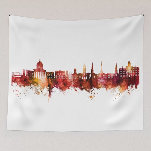 Item preview, Montpelier Vermont Skyline designed and sold by ArtPrints.