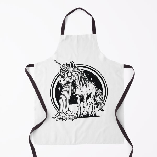 Item preview, unicorn puking a rainbow designed and sold by hallucino.