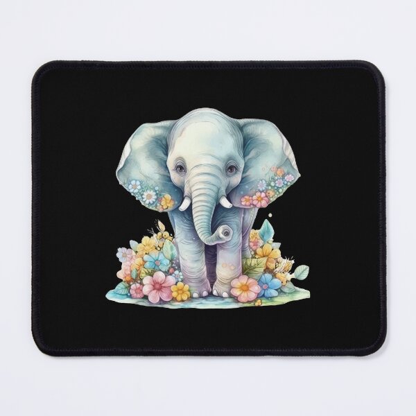Item preview, Elephant Portrait designed and sold by ElephantVibes.