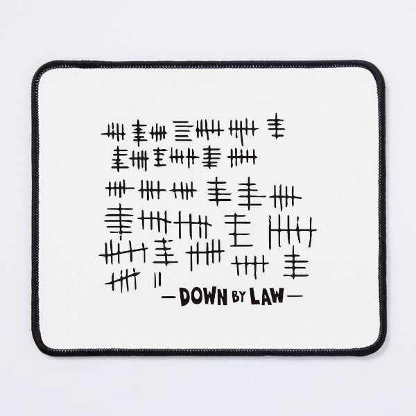 Item preview, Down by Law Tribute - Cinematic Tally Marks Design - Jim Jarmusch Cult Movie designed and sold by Boogosh.