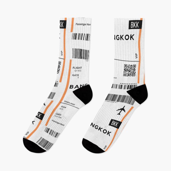 Item preview, Bangkok, Thaland Airplane Boarding Pass designed and sold by RoamInk.