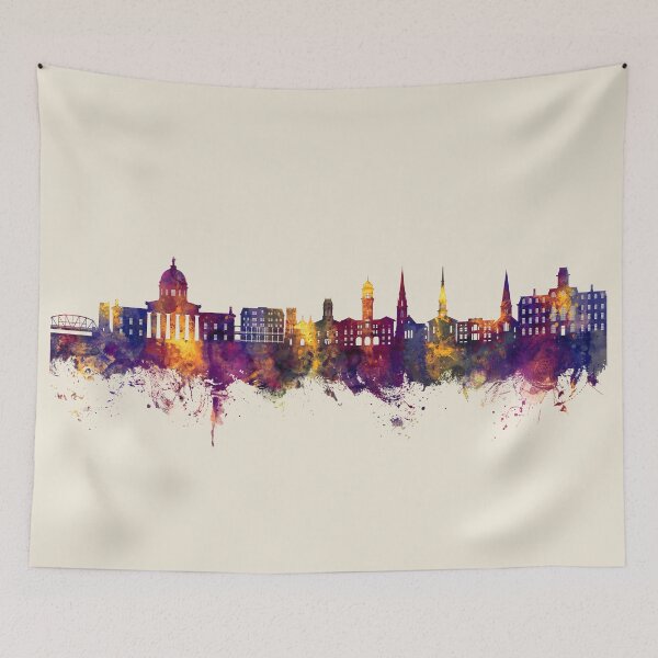 Item preview, Montpelier Vermont Skyline designed and sold by ArtPrints.