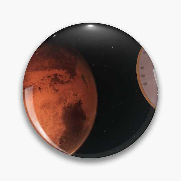 Item preview, STK204846S-Spacecraft carrying the Perseverance rover as it approaches Mars. designed and sold by StocktrekImages.