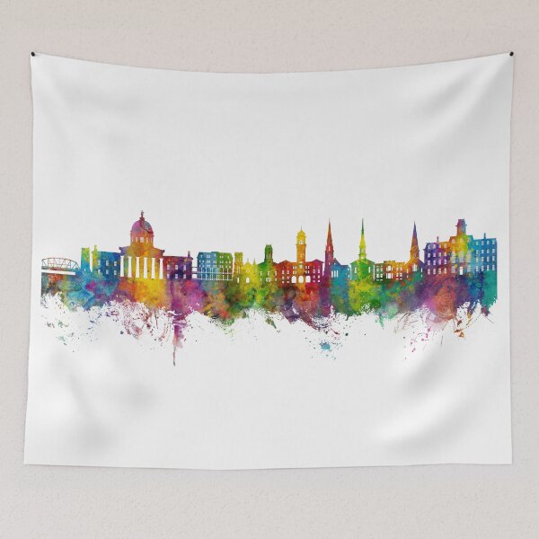 Item preview, Montpelier Vermont Skyline designed and sold by ArtPrints.
