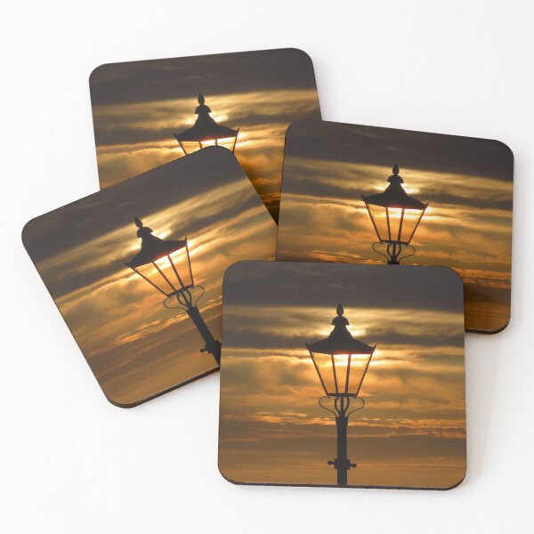 Item preview, Sunset; Lamppost Silhouette designed and sold by wiggyofipswich.