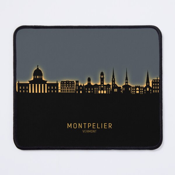 Item preview, Montpelier Vermont Skyline designed and sold by ArtPrints.