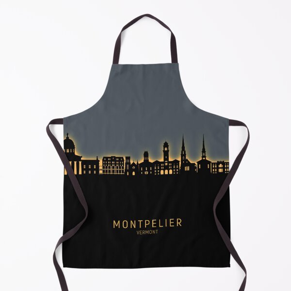 Item preview, Montpelier Vermont Skyline designed and sold by ArtPrints.