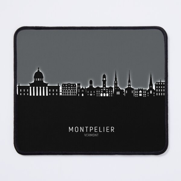 Item preview, Montpelier Vermont Skyline designed and sold by ArtPrints.