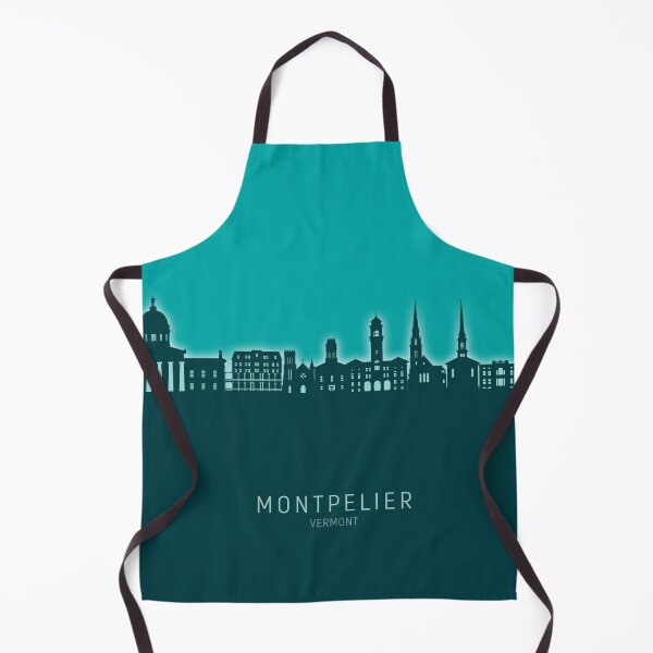Item preview, Montpelier Vermont Skyline designed and sold by ArtPrints.