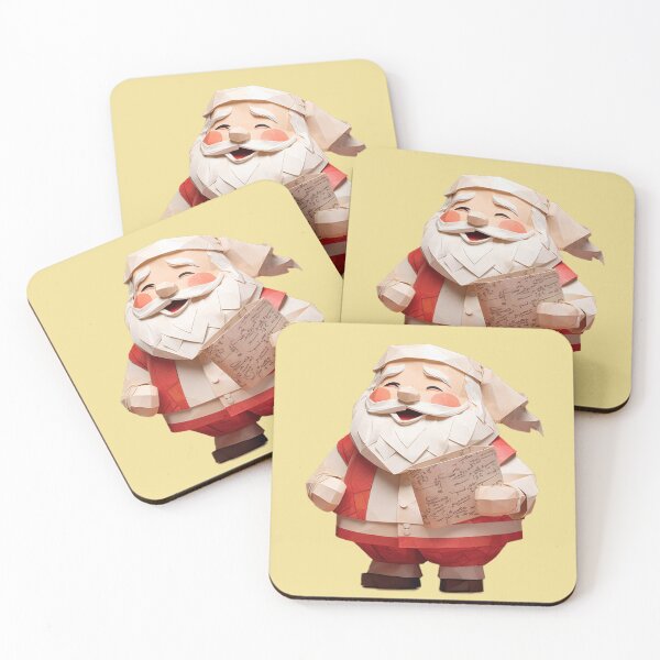 Item preview, Origami Christmas Laughing Santa Claus  designed and sold by LaartStudio.