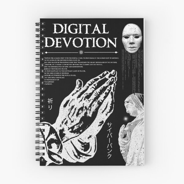 Item preview, Digital Devotion Brutalism Y2K Aesthetic designed and sold by PVSKI.