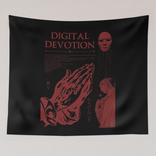 Item preview, Digital Devotion Brutalism Y2K Aesthetic designed and sold by PVSKI.